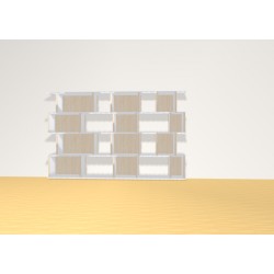 Bibliotheek  (H103cm - B164 cm)