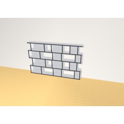 Bibliotheek  (H103cm - B164 cm)