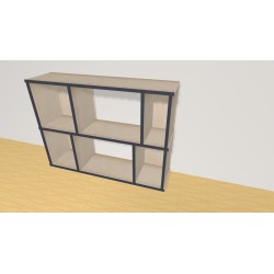 Bibliotheek  (H73cm - B100 cm)