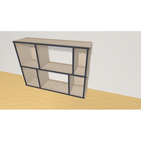Bibliotheek  (H73cm - B100 cm)