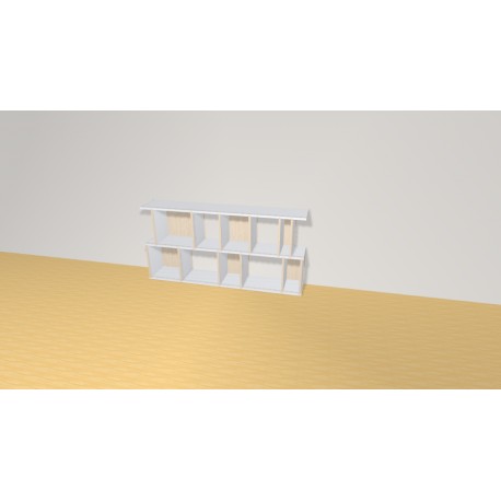Bookshelf  (H73cm - W150 cm)