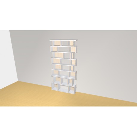 Bibliotheek  (H230cm - B116 cm)