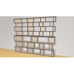 Bibliotheek  (H212cm - B249 cm)