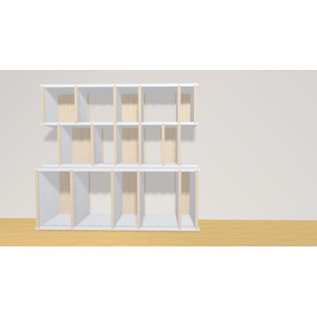 Bookshelf (H90cm - W100 cm)