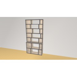 Bibliotheek  (H203cm - B100 cm)
