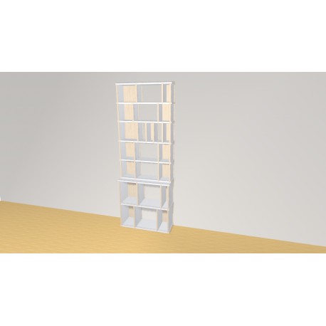 Bookshelf  (H203cm - W75 cm)