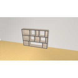 Bibliotheek  (H109cm - B156 cm)