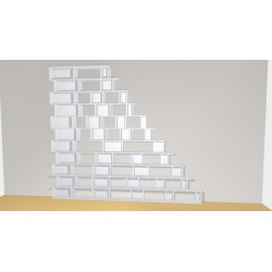 Bookshelf  (H297cm - W335 cm)