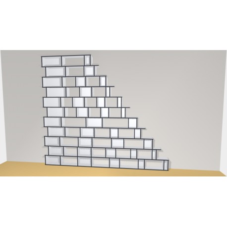 Bookshelf  (H297cm - W335 cm)