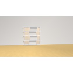 Bookshelf  (H103cm - W95 cm)