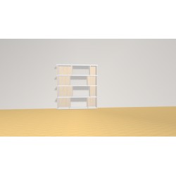 Bookshelf (H103cm - W95 cm)