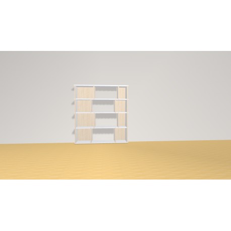 Bookshelf  (H103cm - W95 cm)