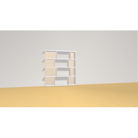 Bookshelf  (H103cm - W93 cm)