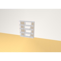 Bookshelf  (H103cm - W92 cm)