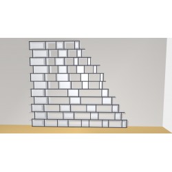 Bookshelf  (H297cm - W335 cm)