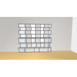 Bookshelf  (H212cm - W245 cm)