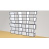 Bookshelf  (H212cm - W243 cm)