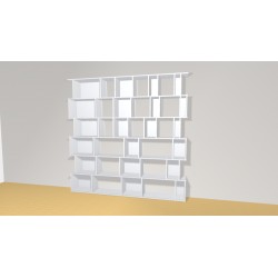 Bibliotheek (H217cm - B220 cm)