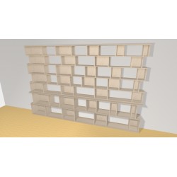 Bibliothèque (H200cm - L312 cm)