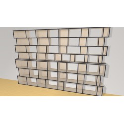 Bookshelf (H218cm - W333 cm)