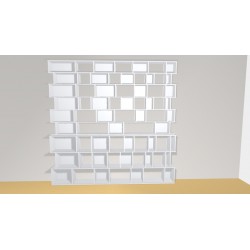 Bookshelf  (H266cm - W271 cm)