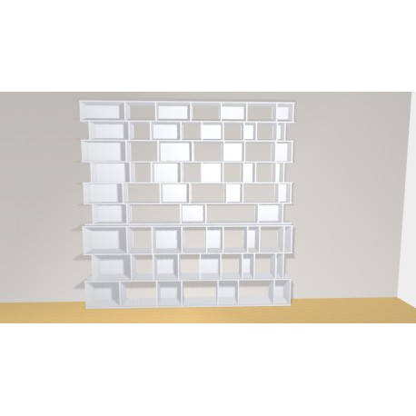 Bookshelf  (H266cm - W271 cm)