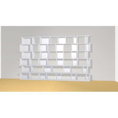 Bookshelf  (H217cm - W350 cm)