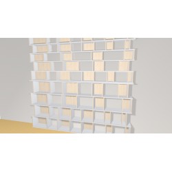 Bookshelf  (H272cm - W286 cm)