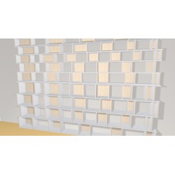 Bookshelf  (H272cm - W389 cm)