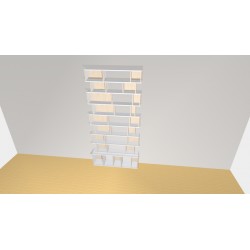 Bookshelf  (H248cm - W120 cm)