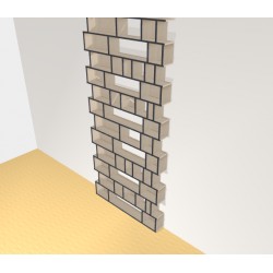 Bookshelf  (H305cm - W140 cm)