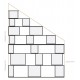 Bibliotheek  (H220cm - B110 cm)