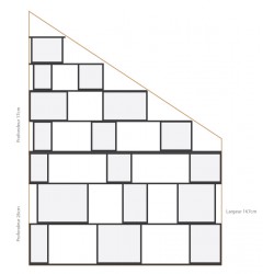 Bibliotheek (H220cm - B110 cm)