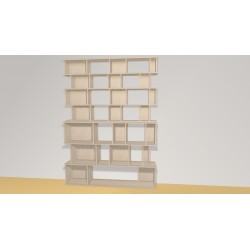 Bookshelf  (H212cm - W154 cm)