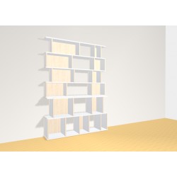 Bibliotheek (H182cm - B130 cm)