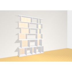 Bookshelf  (H182cm - W130 cm)