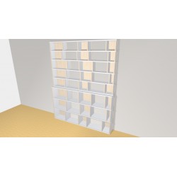 Bibliotheek  (H239cm - B190 cm)