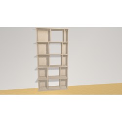 Bibliotheek (H181cm - B90 cm)