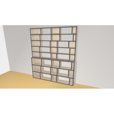 Bookshelf  (H245cm - W210 cm)