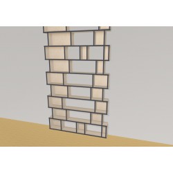 Bookshelf  (H243cm - W150 cm)