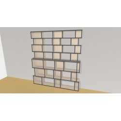 Bookshelf  (H212cm - W210 cm)