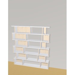 Bookshelf  (H145cm - W130 cm)