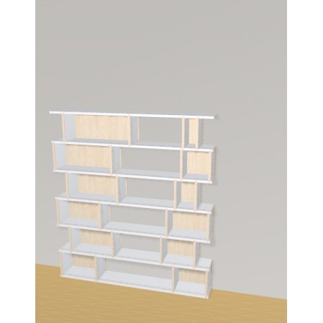 Bibliotheek (H145cm - B130 cm)