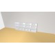 Bookshelf  (H93cm - W243 cm)