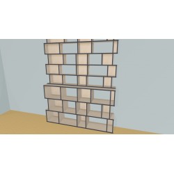 Bookshelf  (H245cm - W210 cm)