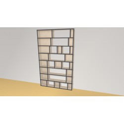 Bookshelf  (H216cm - W130 cm)