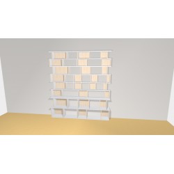 Bookshelf  (H230cm - W207 cm)