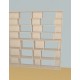 Bookshelf  (H212cm - W210 cm)