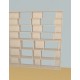 Bookshelf (H212cm - W210 cm)