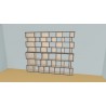 Bookshelf  (H212cm - W278 cm)